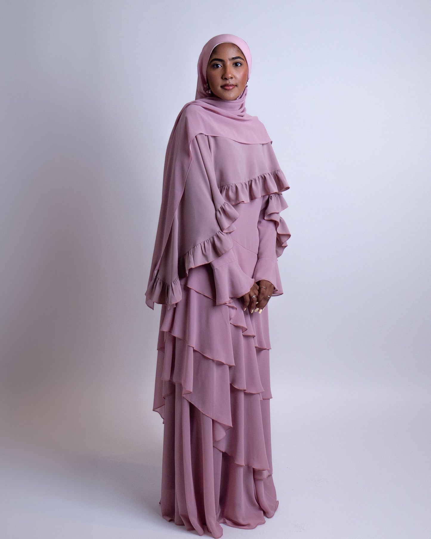 Leyanna Dress - Turkish Rose
