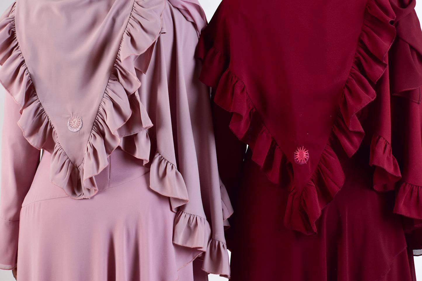 Leyanna Dress - Plum Red