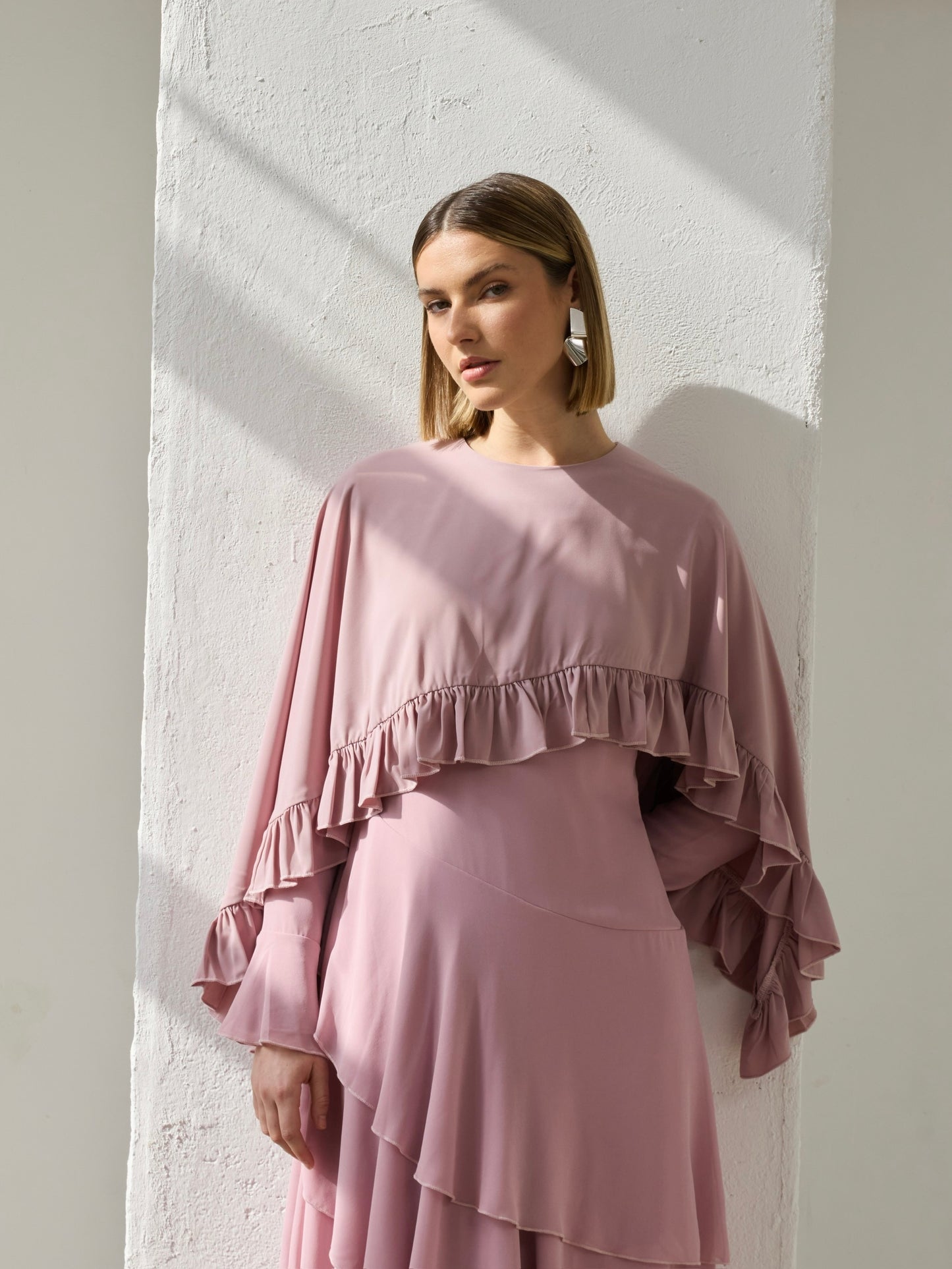 Leyanna Dress - Turkish Rose
