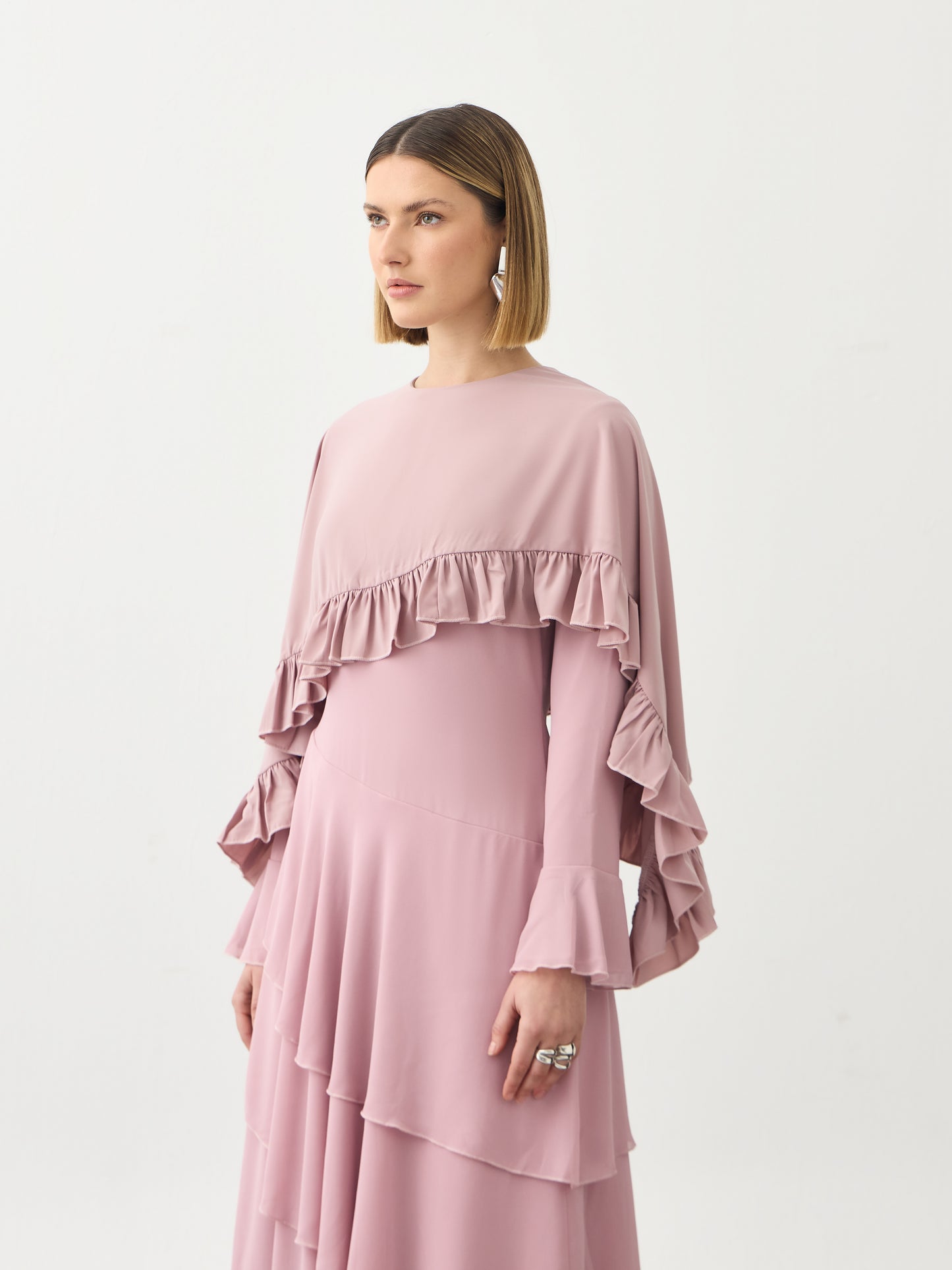 Leyanna Dress - Turkish Rose