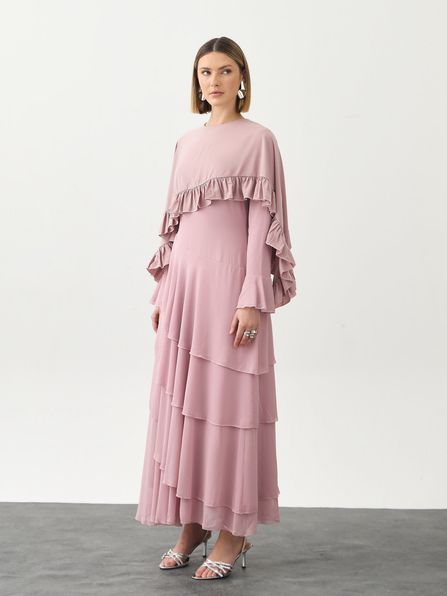 Leyanna Dress - Turkish Rose