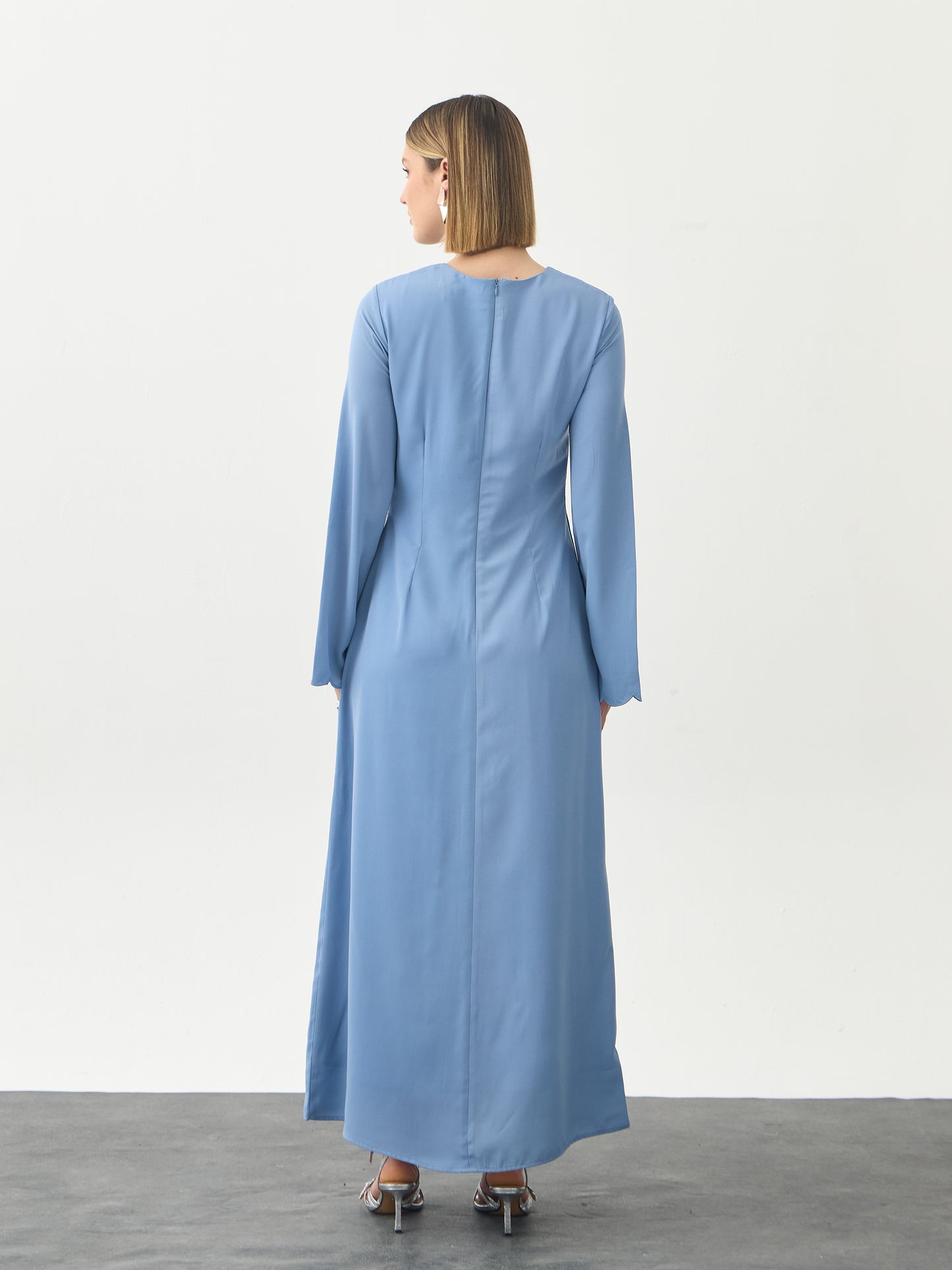 Manar Abaya - Persian Blue