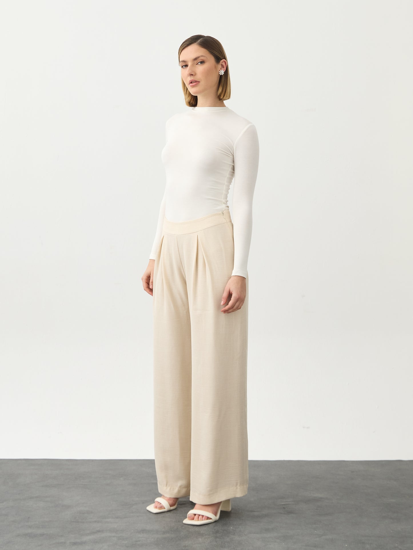 Hadeel Pants - Almond