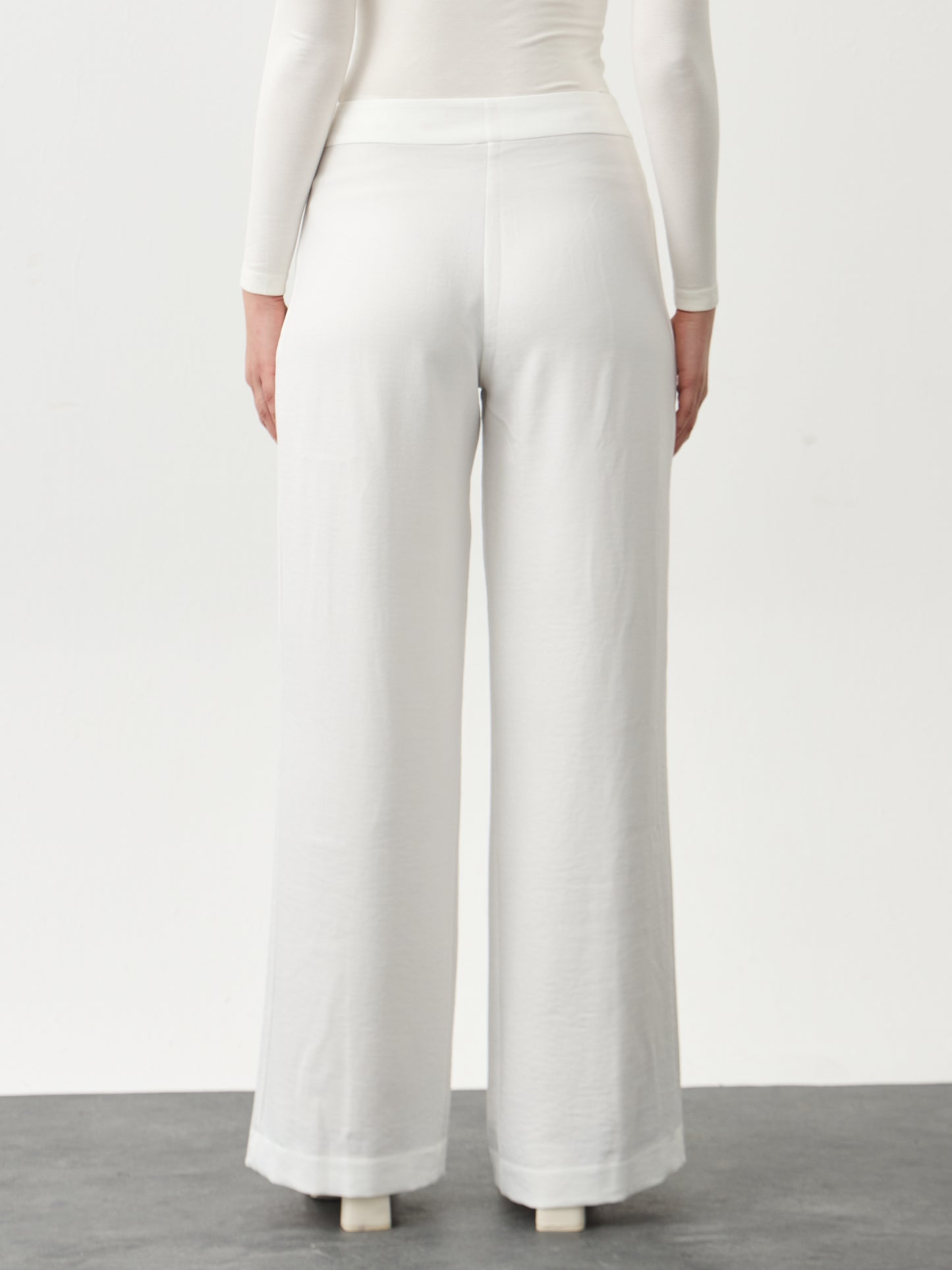 Hadeel Pants - White Dove