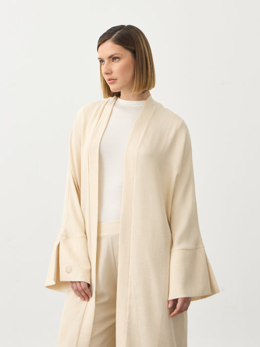 Hadeel Abaya - Almond