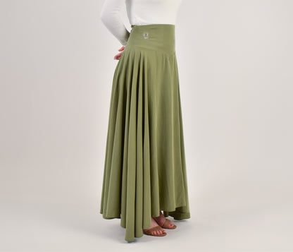 Salwa Maxi Skirt - Jade