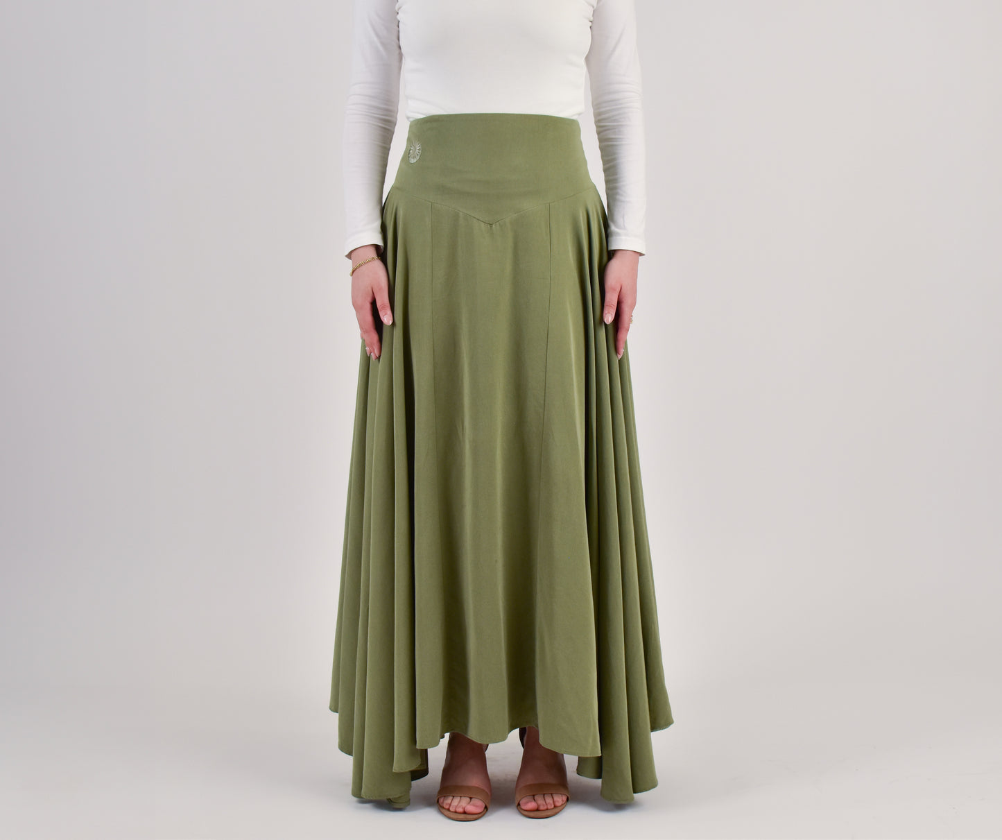 Salwa Maxi Skirt - Jade