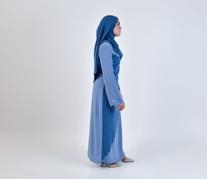 Manar Abaya - Persian Blue