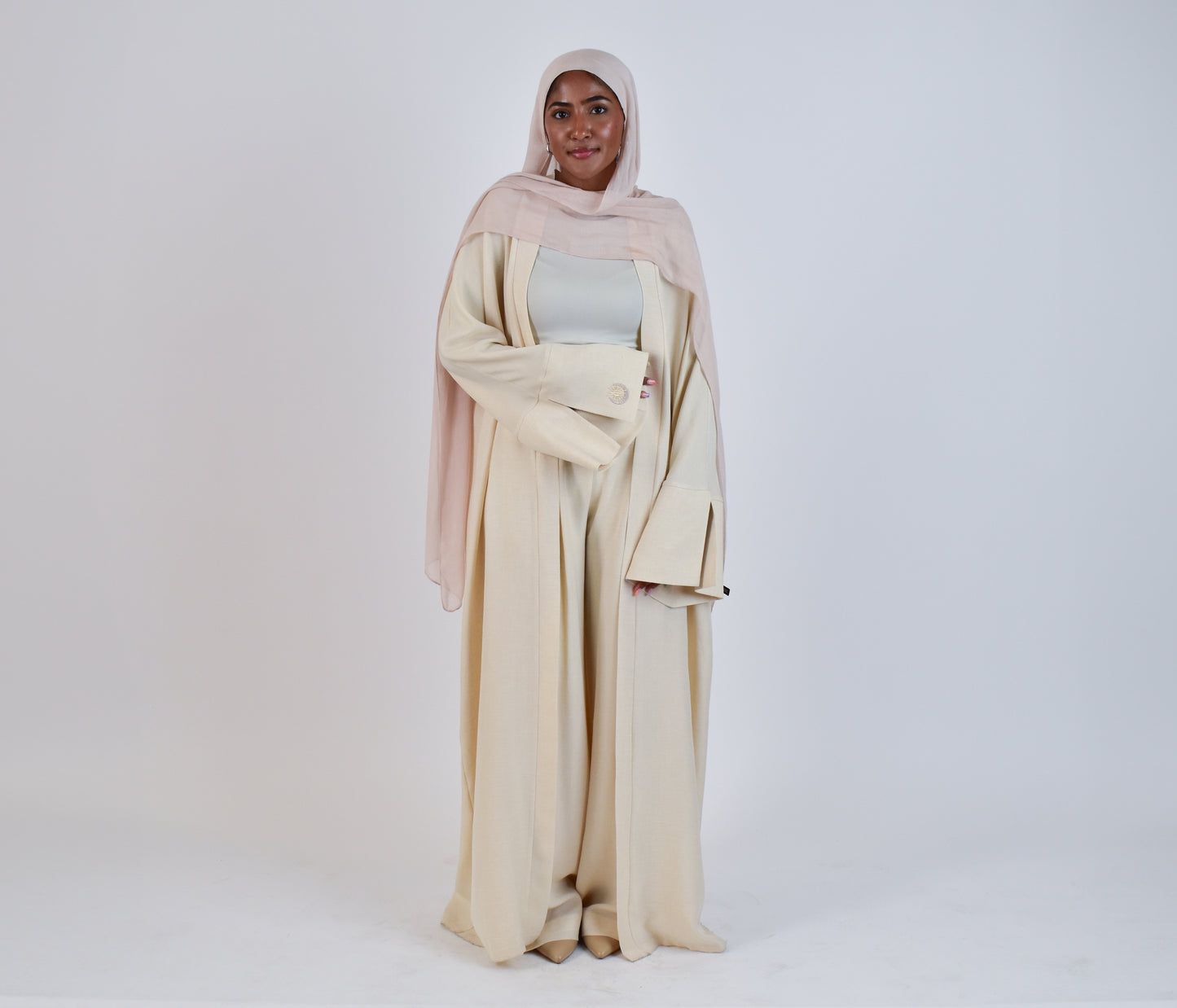 Hadeel Abaya - Almond