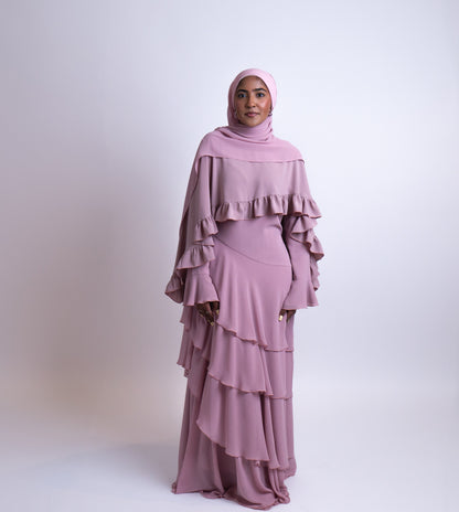 Leyanna Dress - Turkish Rose