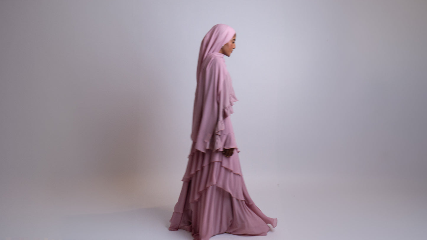 Leyanna Dress - Turkish Rose