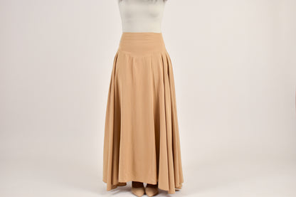 Salwa Maxi Skirt - Desert Sand