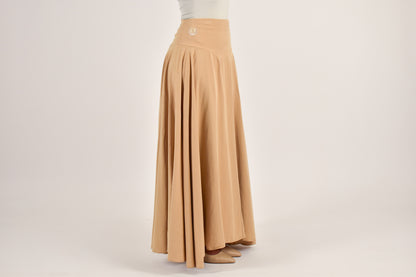 Salwa Maxi Skirt - Desert Sand