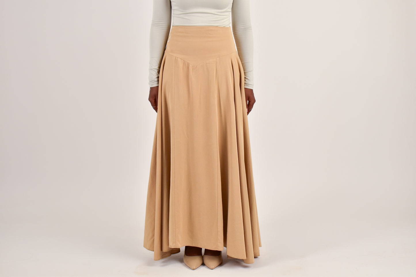 Salwa Maxi Skirt - Desert Sand