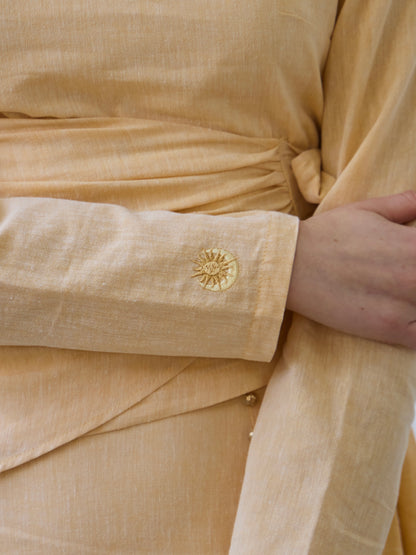 Farah Top - Dandelion Yellow