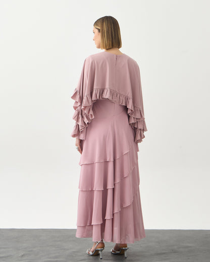 Leyanna Dress - Turkish Rose