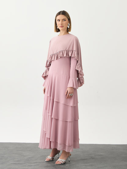 Leyanna Dress - Turkish Rose