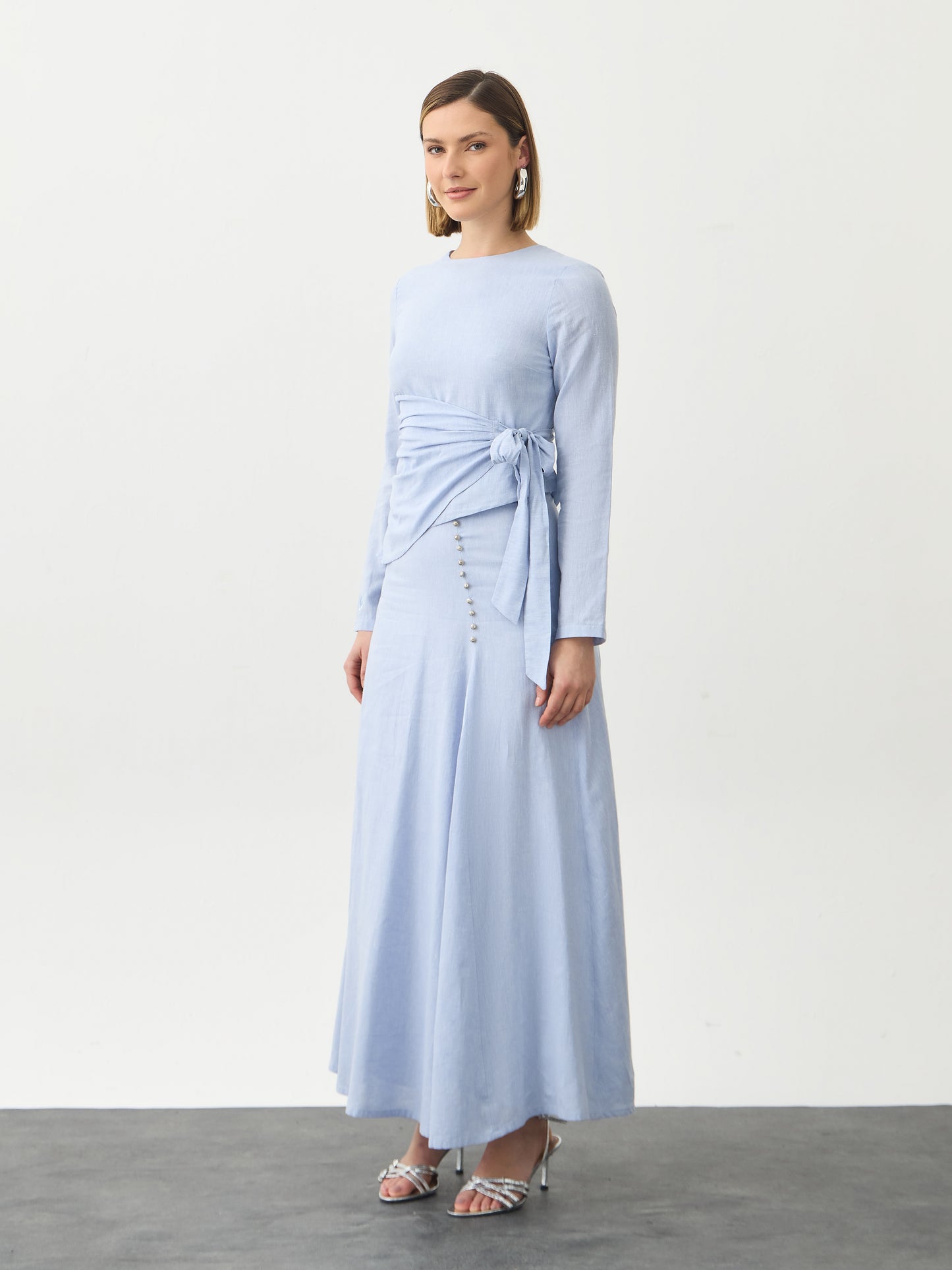 Farah Top - Periwinkle Blue