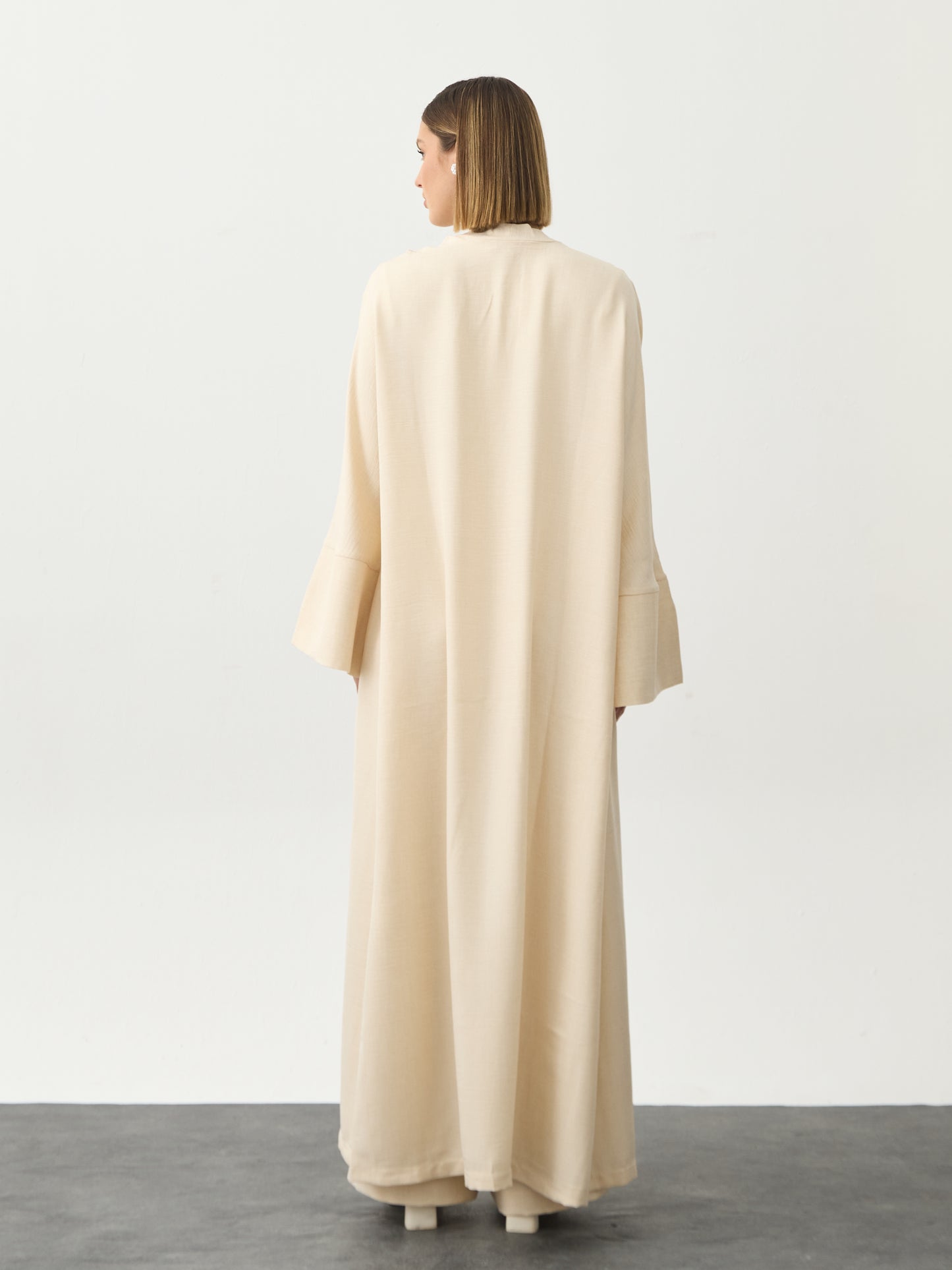 Hadeel Abaya - Almond