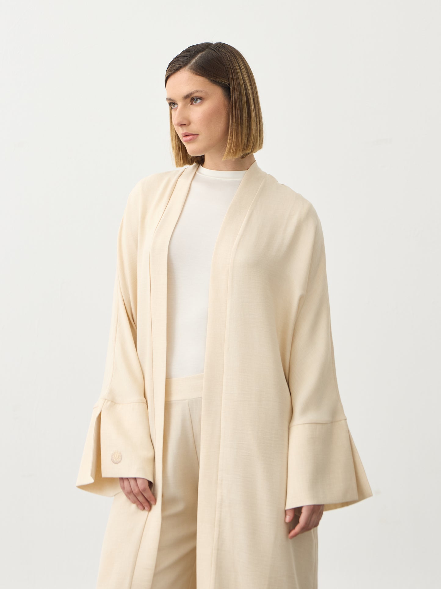 Hadeel Abaya - Almond